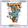 Fun Tiger Golfing Design PNG for Kids and Adults Playtime