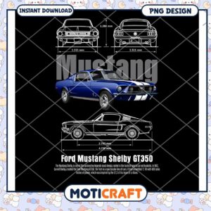 Ford Mustang Shelby GT350 PNG Design