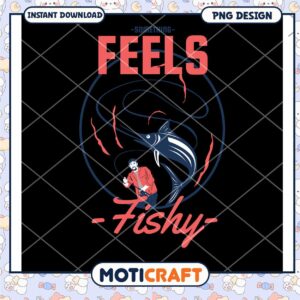Fishing PNG Design Feels Fishy