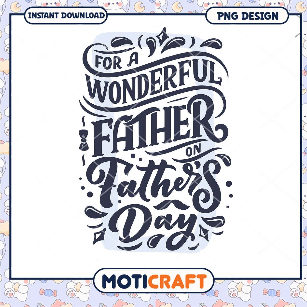 Father's Day PNG Wonderful Dad Design Father's Day PNG Wonderful Dad Design