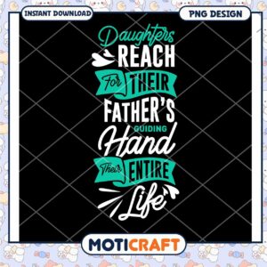 Fathers Guiding Hand PNG Design