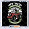 Farm Tractor PNG Design, Vintage Style