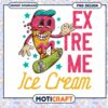 Extreme Ice Cream PNG Design