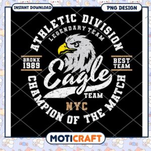 Eagle NYC Athletic Division PNG Design
