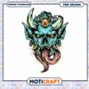 Dynamic PNG Design of a Colorful Demon Head Art Graphic 1 Dynamic PNG Design of a Colorful Demon Head Art Graphic