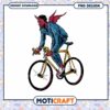 Devil on Bike PNG Design 1 Devil on Bike PNG Design