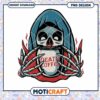 Death Coffee Skeleton PNG Design for Instant Download