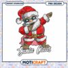 Dabbing Santa Claus PNG Design 2 Dabbing Santa Claus PNG Design