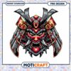 Cyber Samurai Mask PNG Design 2 Cyber Samurai Mask PNG Design