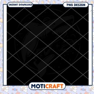 Cute Shark PNG Design for Crafts and Instant Download