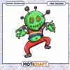 Cute Monster PNG Design Instant Download
