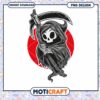Cute Grim Reaper PNG Design