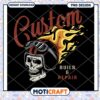Custom Skull Motorcycle PNG Design 2 Custom Skull Motorcycle PNG Design