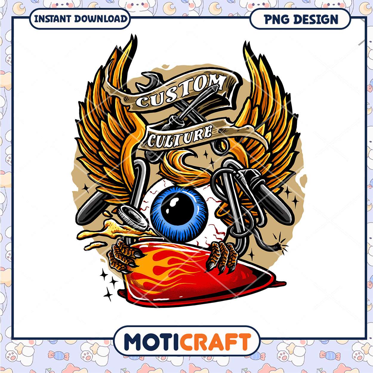 Custom Culture Eye PNG Design Custom Culture Eye PNG Design