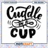 Cuddle in a Cup PNG Design 2 Cuddle in a Cup PNG Design