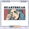 Crying Girl PNG Heartbreak Pop Art Design 2 Crying Girl PNG Heartbreak Pop Art Design