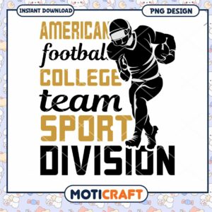 College Football Team PNG Design