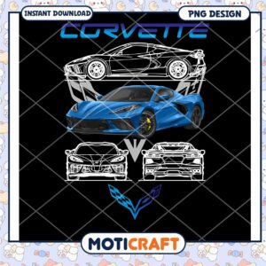 Chevrolet Corvette PNG Design