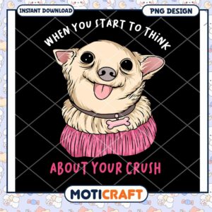 Chihuahua Crush PNG Design