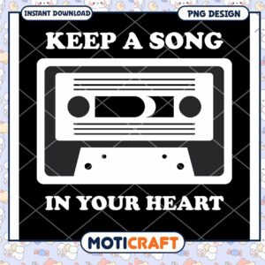 Cassette Tape PNG Keep A Song In Your Heart
