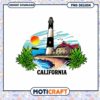 California Lighthouse PNG Design 2 California Lighthouse PNG Design