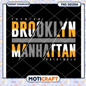 Brooklyn Manhattan PNG Design