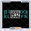 Brooklyn Established 1932 PNG Design 2 Brooklyn Established 1932 PNG Design