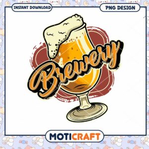 Brewery PNG Logo Design Download