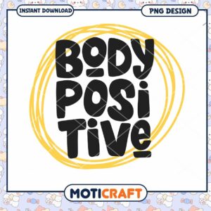 Body Positive PNG Design Download