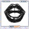 Black Lips PNG Design Instant Download