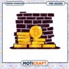 Bitcoin PNG Stack of Gold Coins