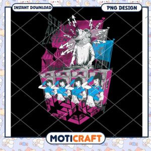 Bear DJ PNG Design Instant Download