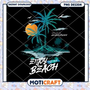 Beach PNG Design Enjoy the Beach