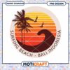 Bali Surfing Beach PNG Design 1 Bali Surfing Beach PNG Design