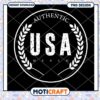 Authentic USA Merch PNG Design 2 Authentic USA Merch PNG Design