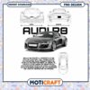 Audi R8 PNG Design Instant Download 2 Audi R8 PNG Design Instant Download