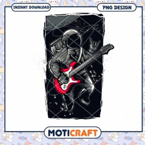 Astronaut Rock PNG Instant Download