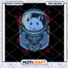 Astronaut Hamster PNG Design 2 Astronaut Hamster PNG Design