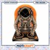 Astronaut DJ PNG Design Instant Download