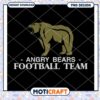 Angry Bears Football Team PNG Logo