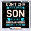 American Football Son PNG Design