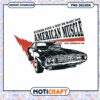 American Muscle Car Design Instant Download PNG Art Print