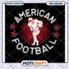 American Football Player Graphic Instant Download PNG Art