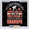 American Football Grandpa PNG Design
