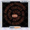 American Football Father PNG Design
