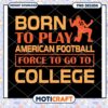 American Football College PNG Design