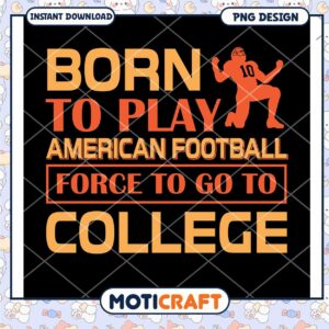 American Football College PNG Design