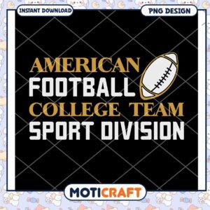 American Football College Team PNG
