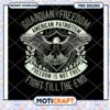 American Eagle Patriotism PNG Design