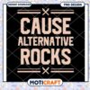 Alternative Rocks PNG Design